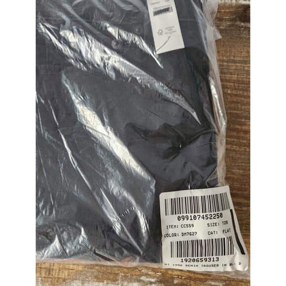 NWT J. Crew Denim Trouser In 1996 Semi-Stretch Women's Jeans Black 28T - Picture 13 of 13